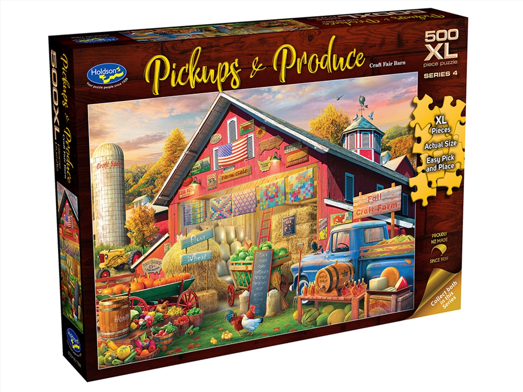 Pickup & Produce Craft Fare Barn 500 Piece/Product Detail/Jigsaw Puzzles