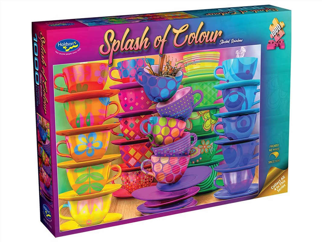 Splash Of Colour Stacked Rainbow 1000 Piece/Product Detail/Jigsaw Puzzles