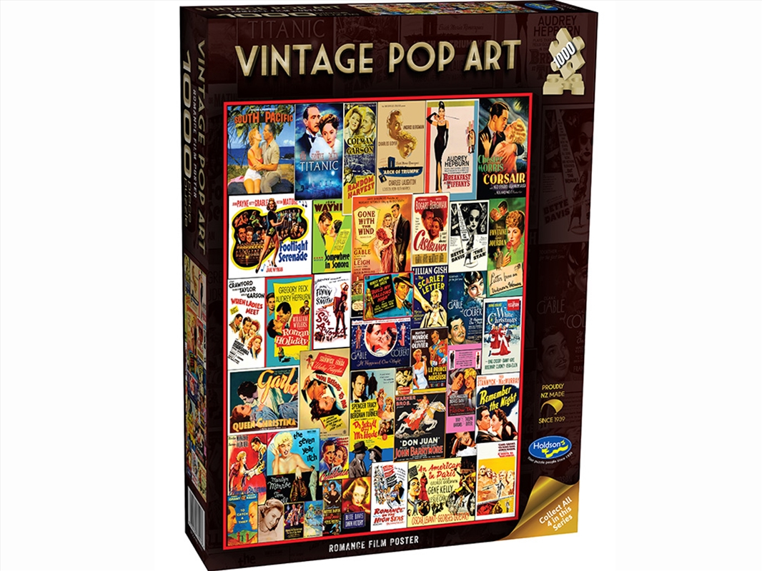 Vintage Pop Art Romance 1000 Piece/Product Detail/Jigsaw Puzzles