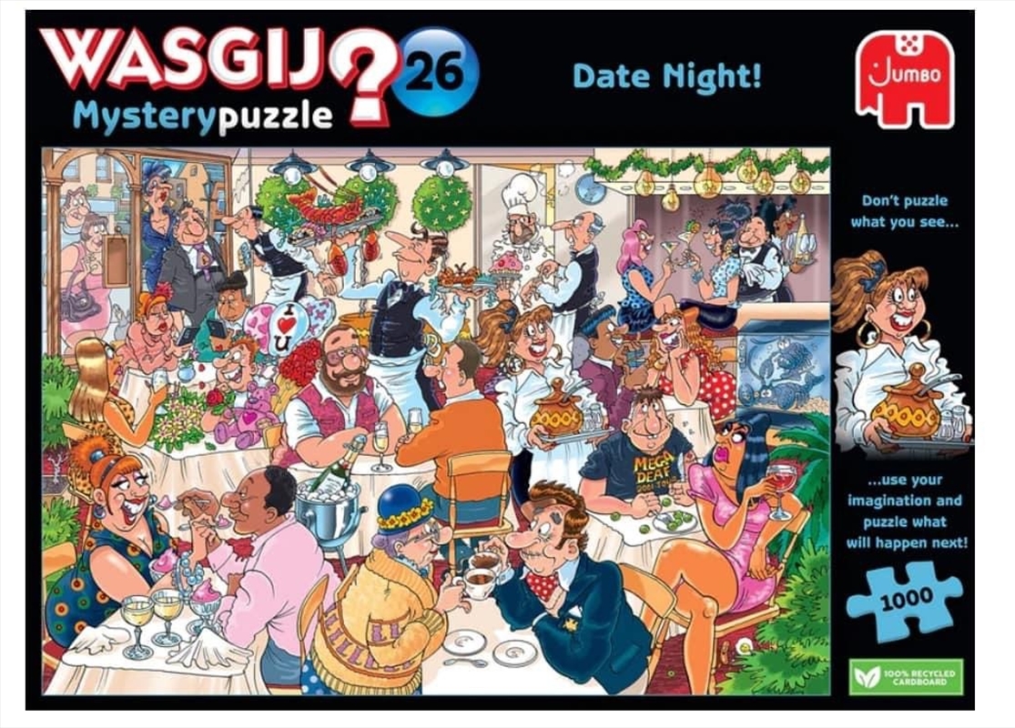 Wasgij? Mystery 26 Date Night 1000 Piece/Product Detail/Jigsaw Puzzles