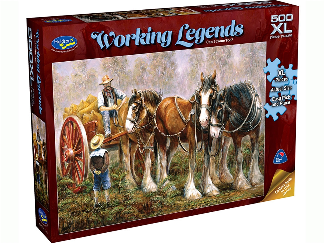 Working Legends Can I Come Too 500 Piece/Product Detail/Jigsaw Puzzles