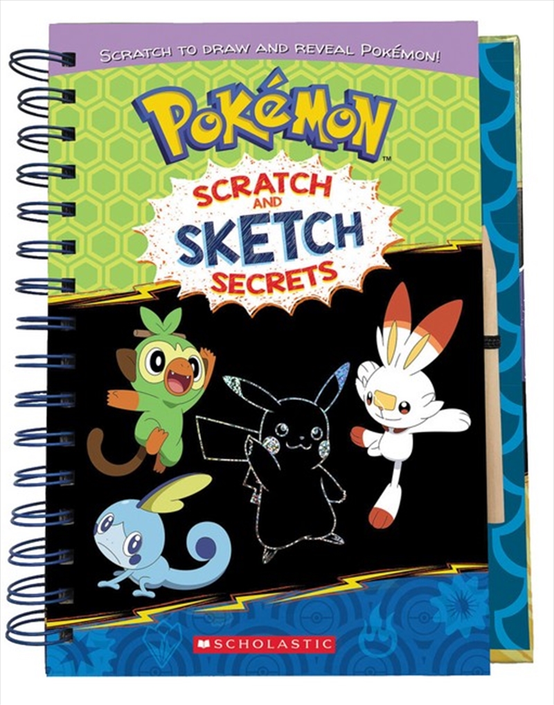 Pokemon Scratch And Sketch/Product Detail/Kids Activity Books