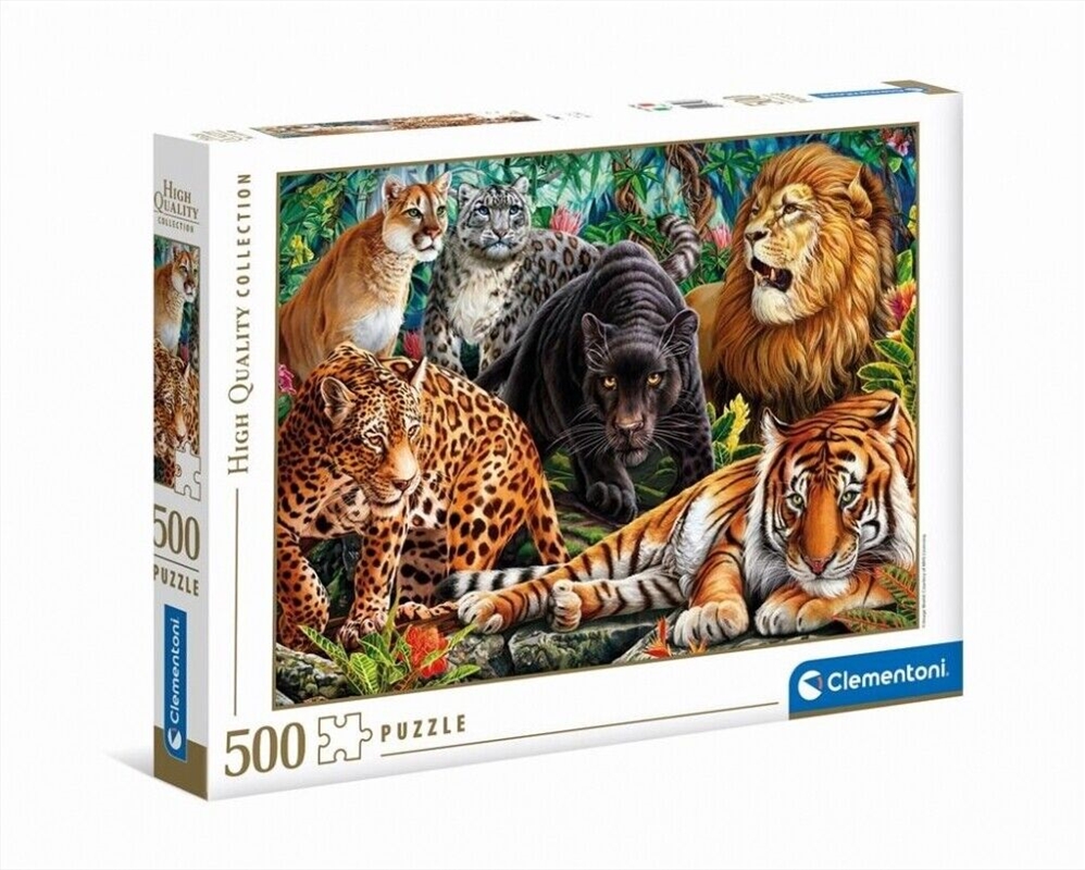 Wild Cats 500 Piece/Product Detail/Jigsaw Puzzles