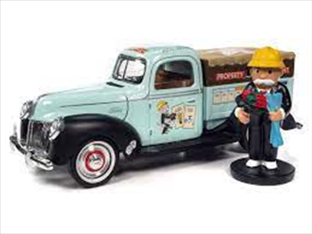 1:18 Monopoly 1940 Ford - Property Management with Resin Figure/Product Detail/Figurines