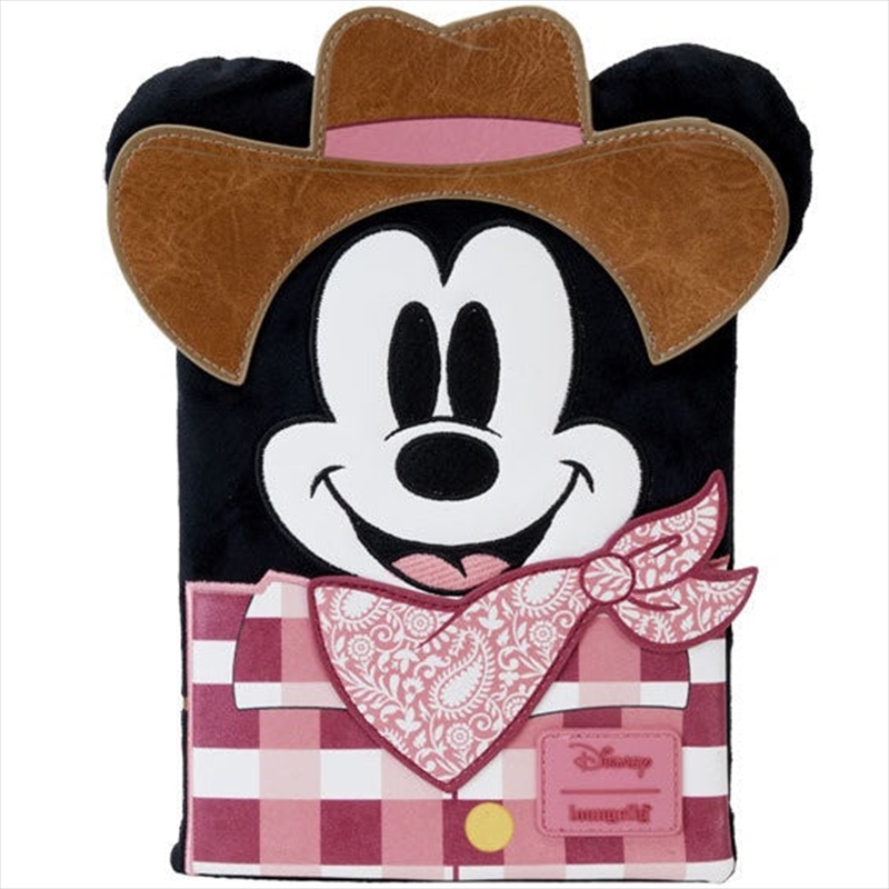 Loungefly Disney - Western Mickey Plush Journal/Product Detail/Notebooks & Journals