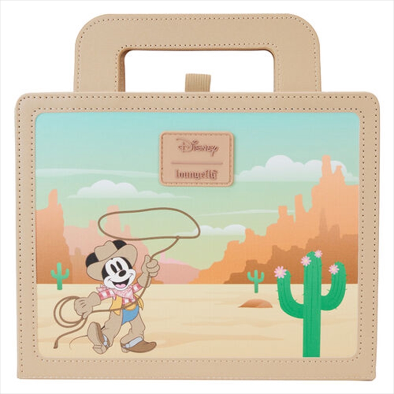 Loungefly Disney - Western Mickey & Minnie Lunchbox Journal/Product Detail/Notebooks & Journals