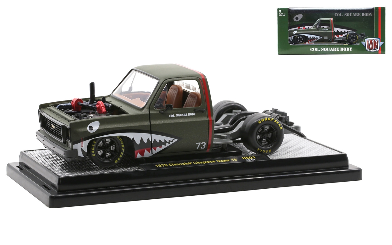 1:24 1973 Chevrolet Cheyenne Super 10 - Square Body Truck/Product Detail/Figurines