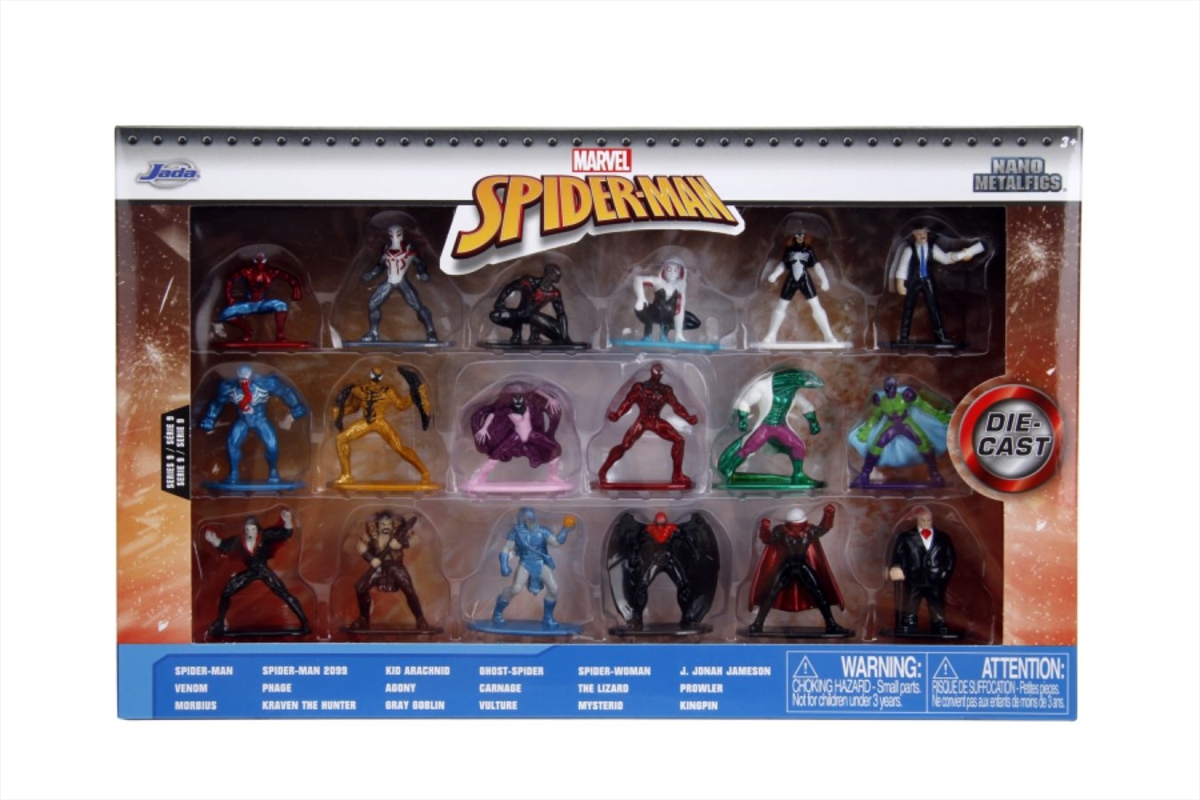 Marvel Comics - Spider-Man Nano MetalFig Series 9 18-Pack/Product Detail/Figurines