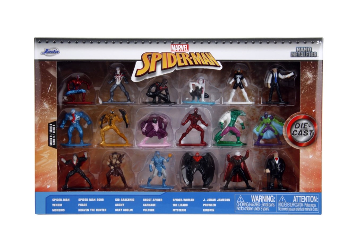 Marvel Comics - Spider-Man Nano MetalFig Series 9 18-Pack/Product Detail/Figurines
