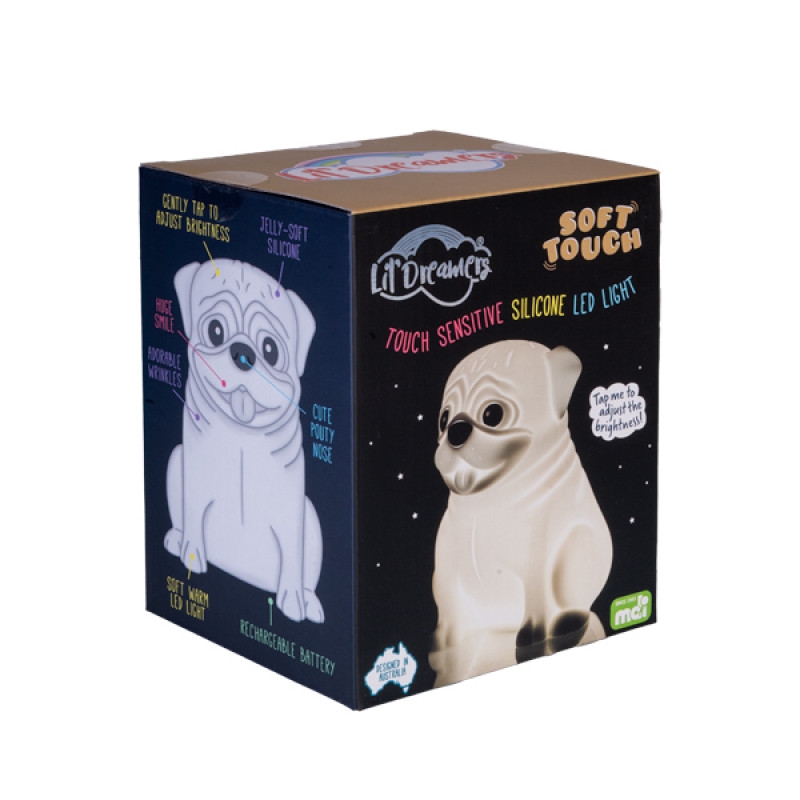 Lil Dreamers Pug Soft Touch LED Light/Product Detail/Lighting