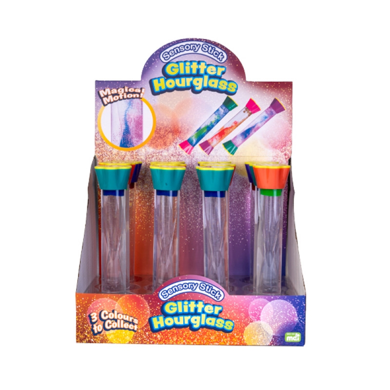 Sensory Stick Glitter Hourglass (SENT AT RANDOM)/Product Detail/Toys