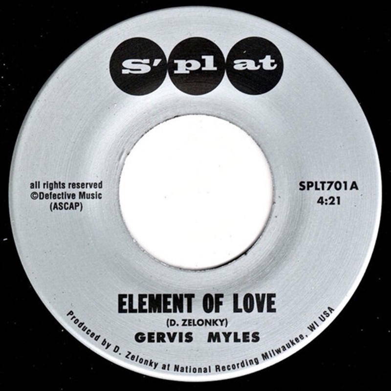 Element Of Love B/W I'M Thirst/Product Detail/R&B