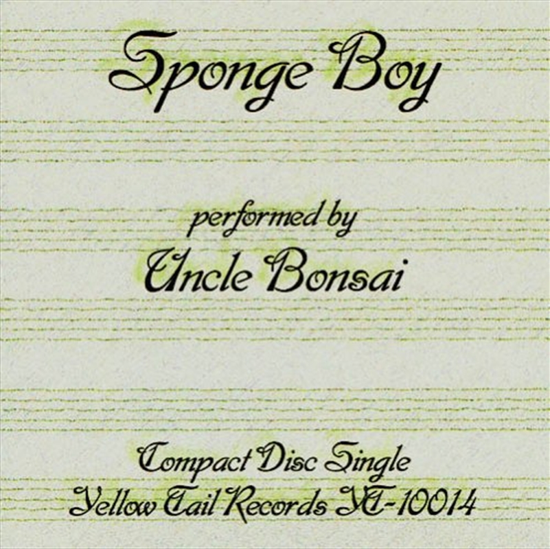 Sponge Boy Singles/Product Detail/Blues