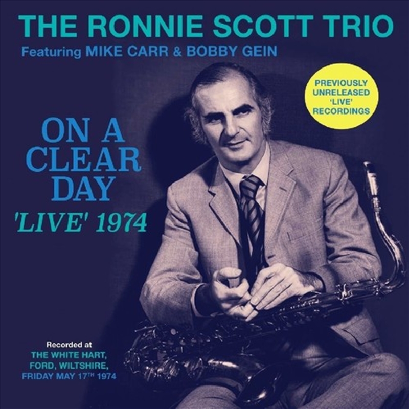 Trio: On A Clear Day: 'Live' 1974/Product Detail/Jazz