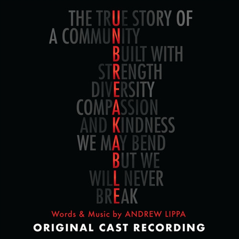 Unbreakable Original Cast Reco/Product Detail/Soundtrack