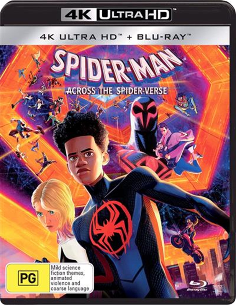 Spider-Man - Into The Spider-Verse / Spider-Man - Across The Spider-Verse  Blu-ray + UHD - 2 Movie/Product Detail/Animated
