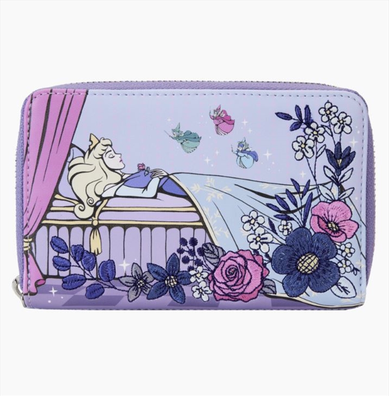 Loungefly Sleeping Beauty - 65th Anniversary Zip Around Wallet/Product Detail/Wallets