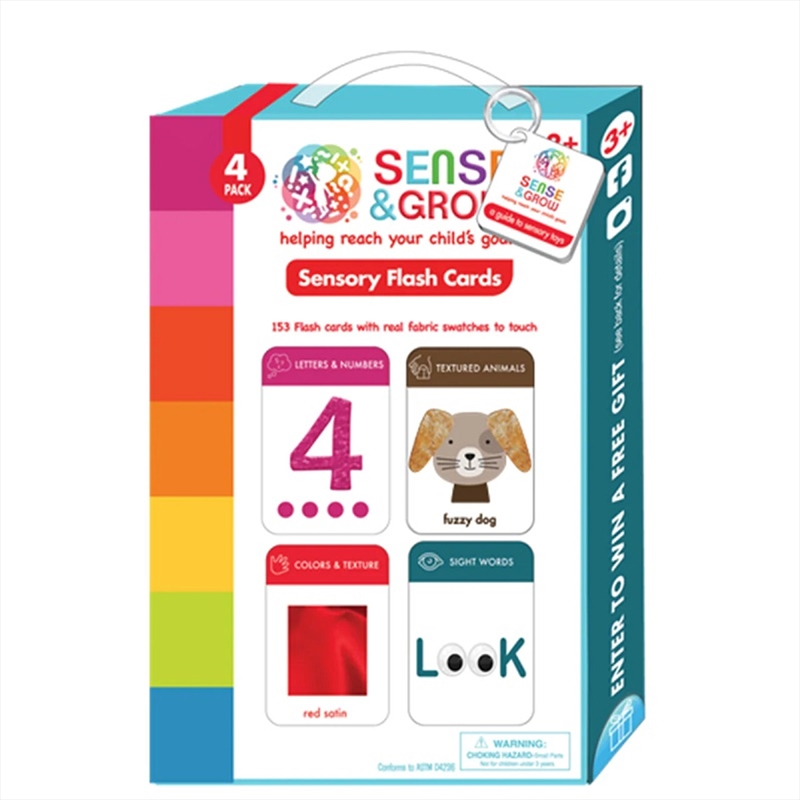 Sense & Grow - Sensory Flash Cards/Product Detail/Educational