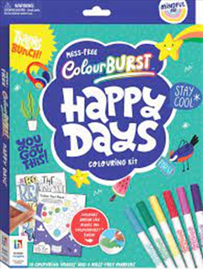 Colour Burst Happy Days Colour/Product Detail/Arts & Craft