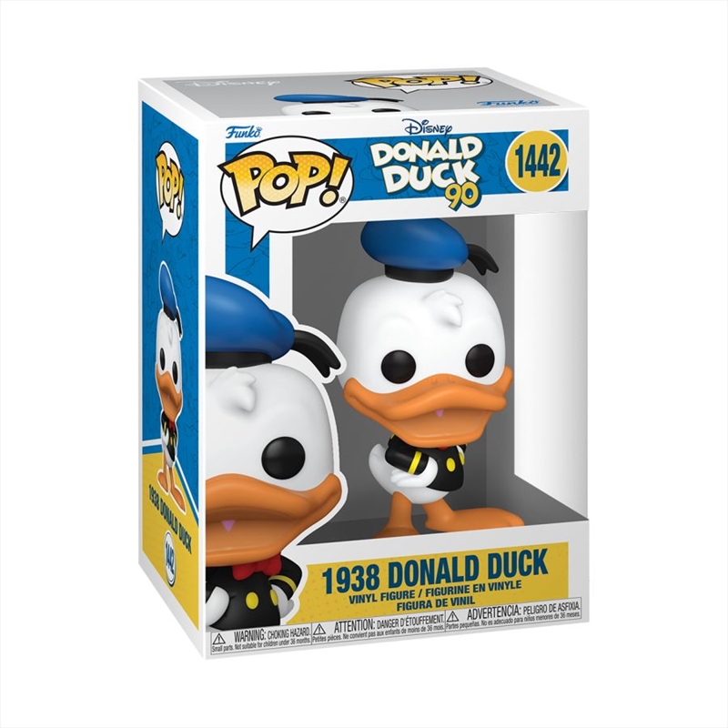 Donald Duck: 90th Anniversary - Donald Duck (1938) Pop! Vinyl/Product Detail/Standard Pop Vinyl