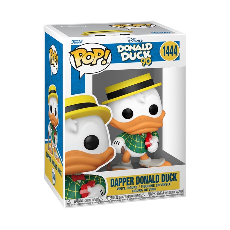 Donald Duck: 90th Anniversary - Donald Duck (Dapper) Pop! Vinyl/Product Detail/Standard Pop Vinyl