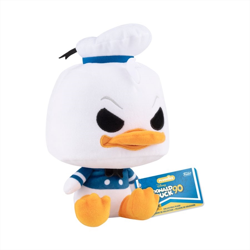 Donald Duck: 90th Anniversary - Donald Duck (Angry) 7" Pop! Plush/Product Detail/Plush Toys