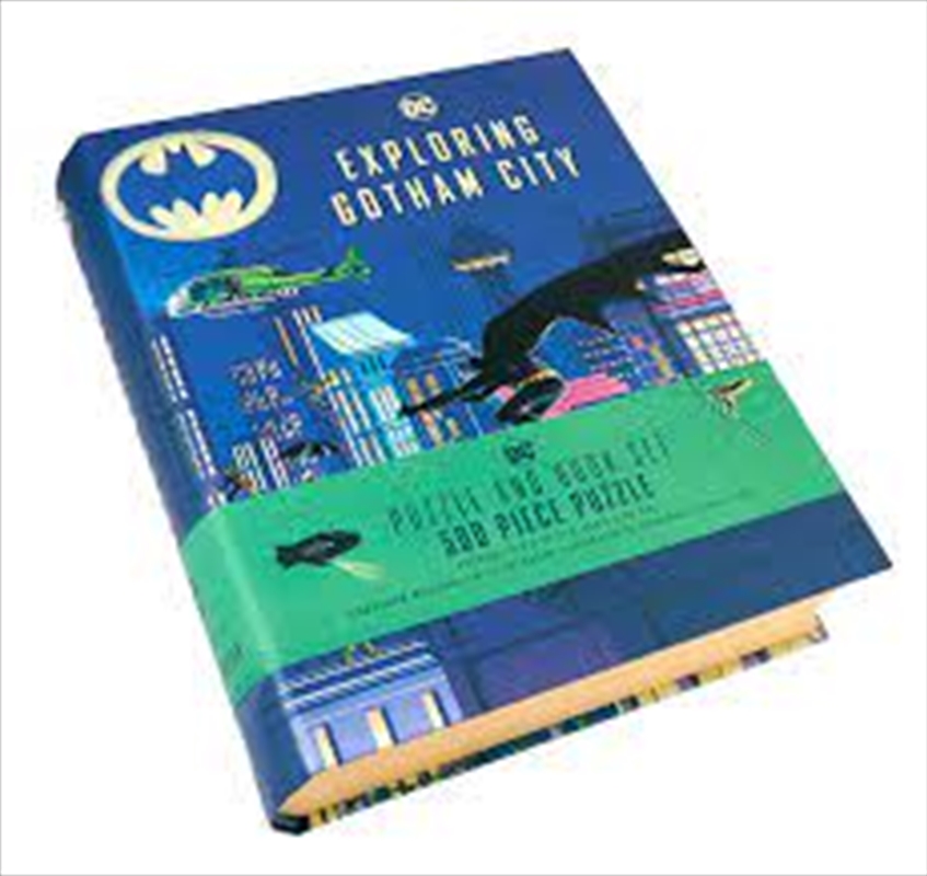 Exploring Gotham City Puzzle and Book Set/Product Detail/Jigsaw Puzzles
