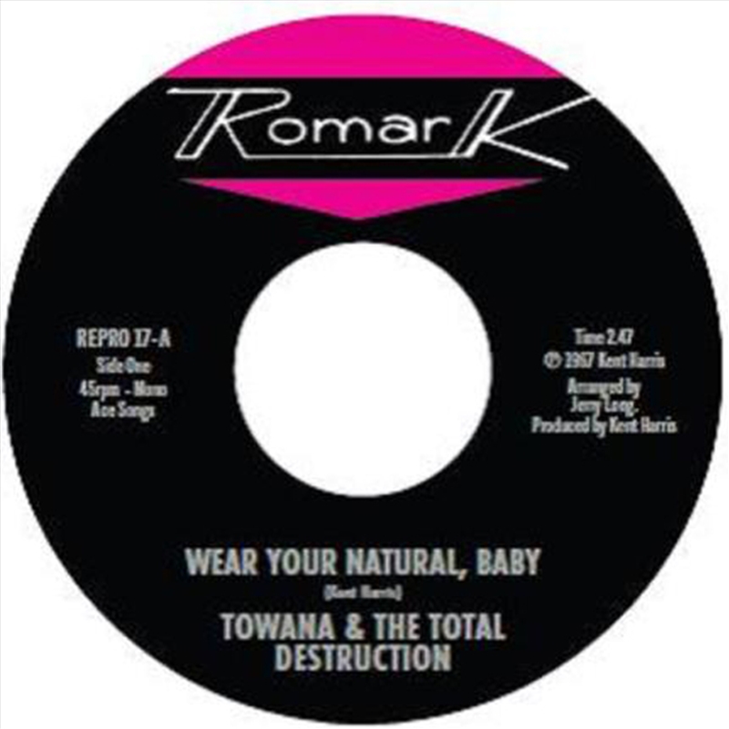 Wear Your Natural, Baby/Product Detail/Rock/Pop