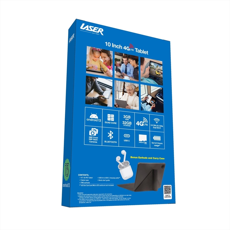 Laser 10" 4G tablet Bundle/Product Detail/Electronics