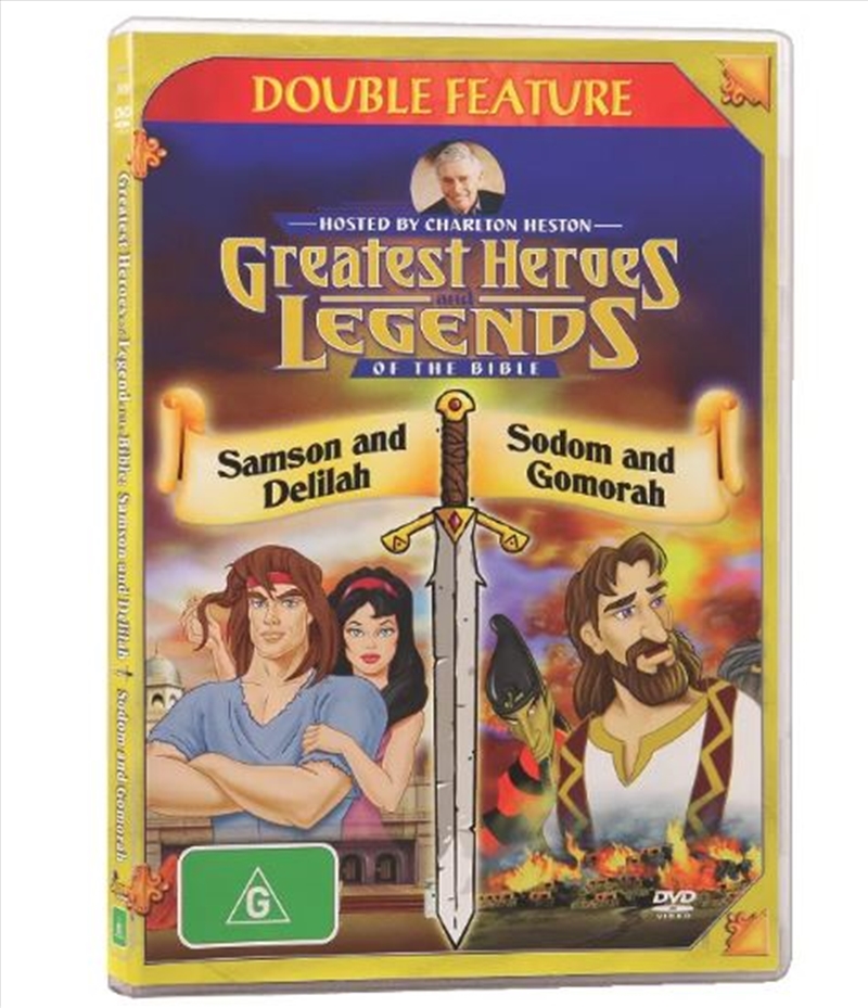 Samson and Delilah/Sodom and Gomorrah (Greatest Heroes & Legends Of The Bible Series)/Product Detail/Animated
