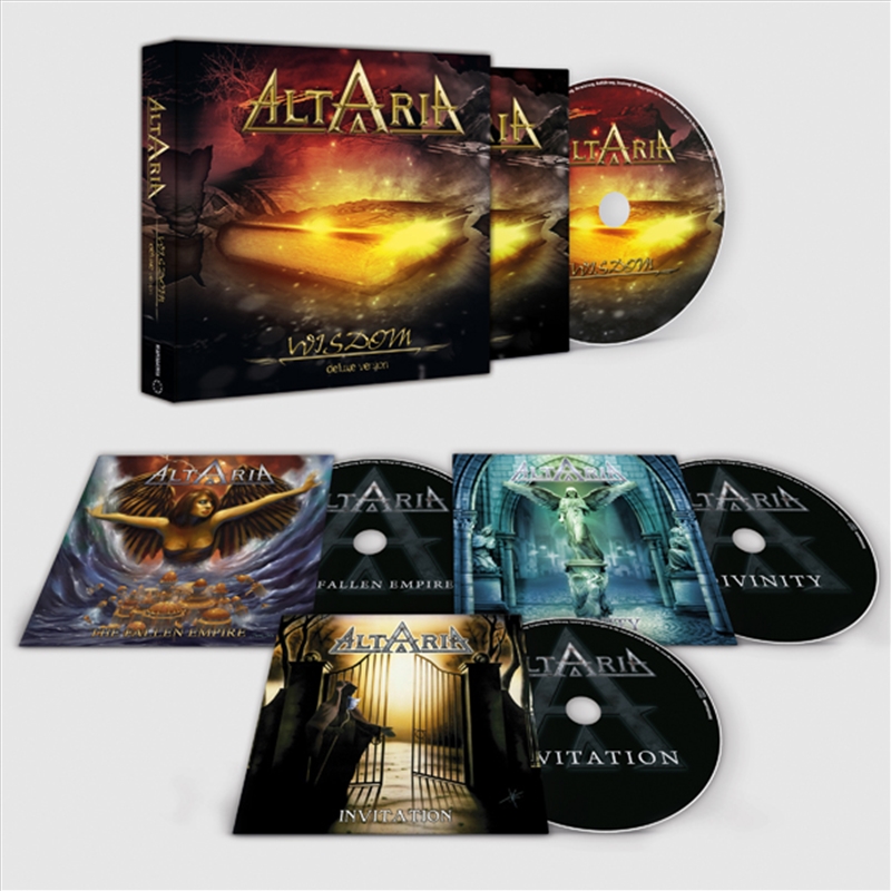 Wisdom (+ Divinity + The Fallen Empire + Invitation) (4Cd Box)/Product Detail/Metal