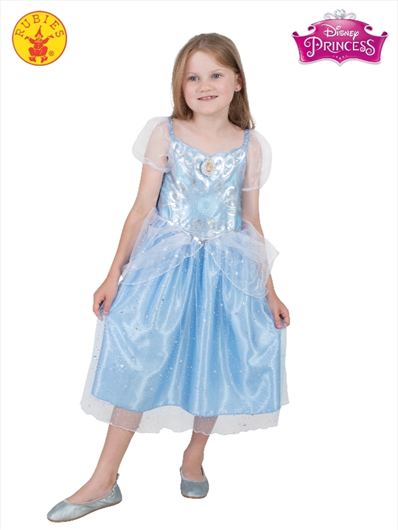 Cinderella Deluxe Sparkle Costume - Size 3-5 Yrs/Product Detail/Costumes