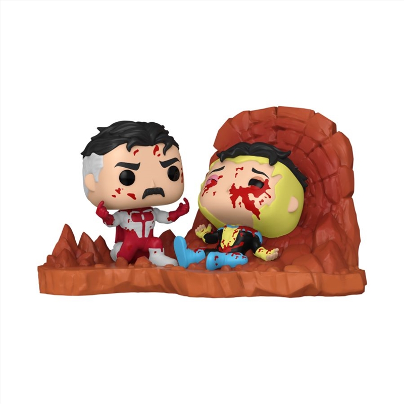 Invincible (TV) - Omni-Man & Invincible "Think Mark" US Exclusive Pop! Moment [RS]/Product Detail/TV