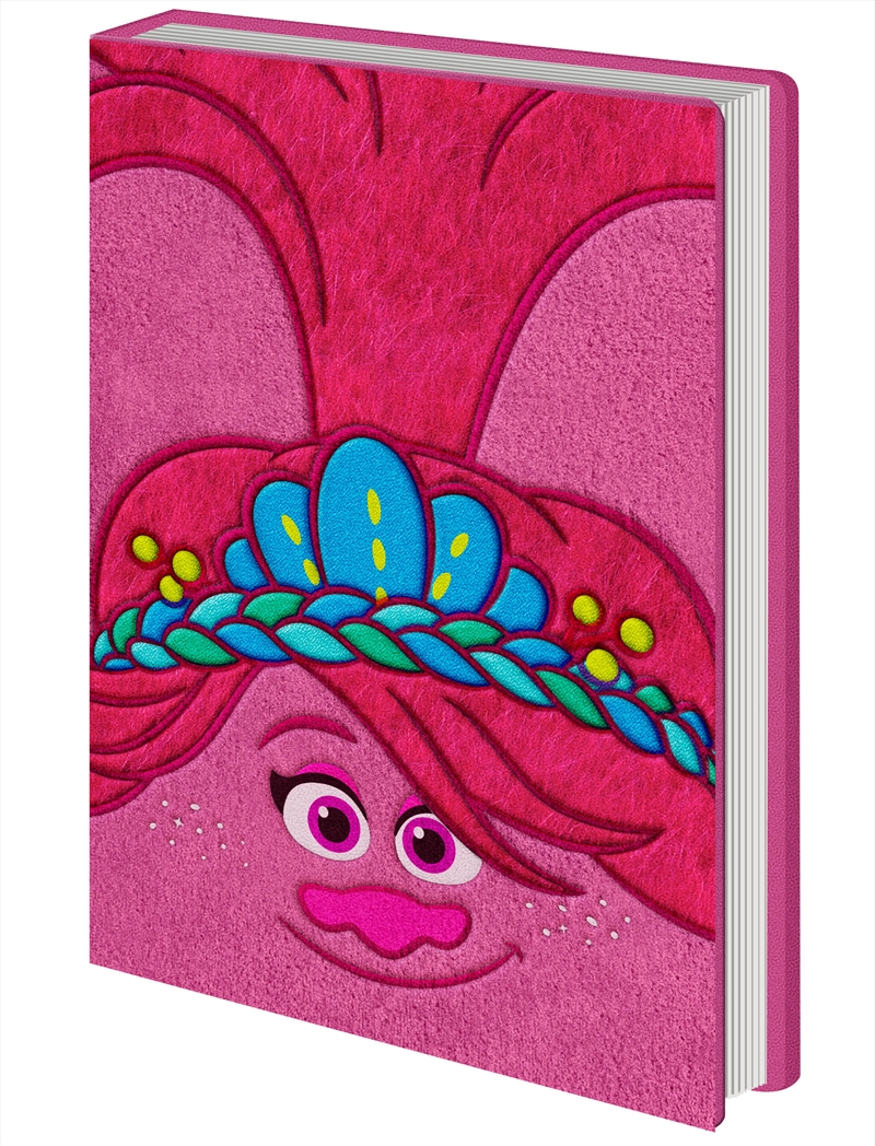 Trolls 3 - Poppy - Plush Notebook/Product Detail/Notebooks & Journals