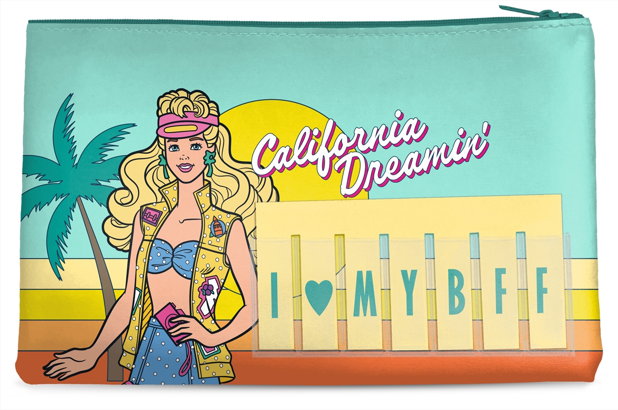 Barbie Retro - California Dreamin - Named Pencil Case/Product Detail/Pencil Cases