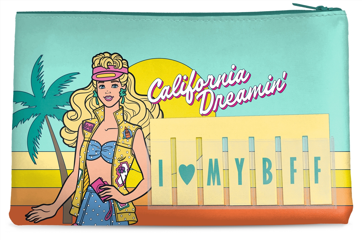 Barbie Retro - California Dreamin - Named Pencil Case/Product Detail/Pencil Cases