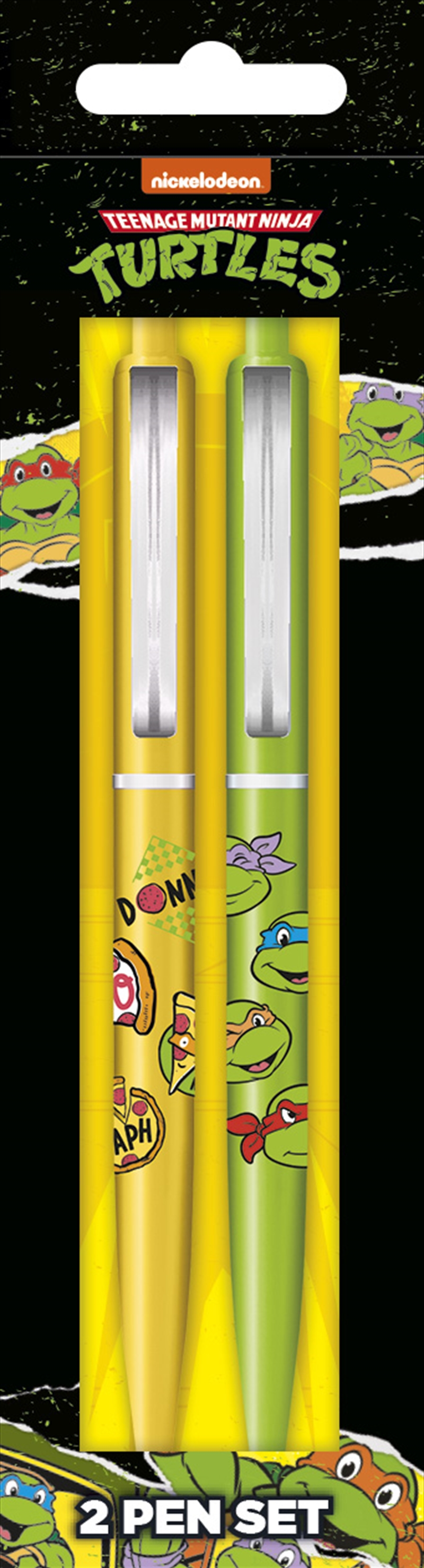 TMNT - Retro - 2 Pen Set/Product Detail/Pens, Markers & Highlighters