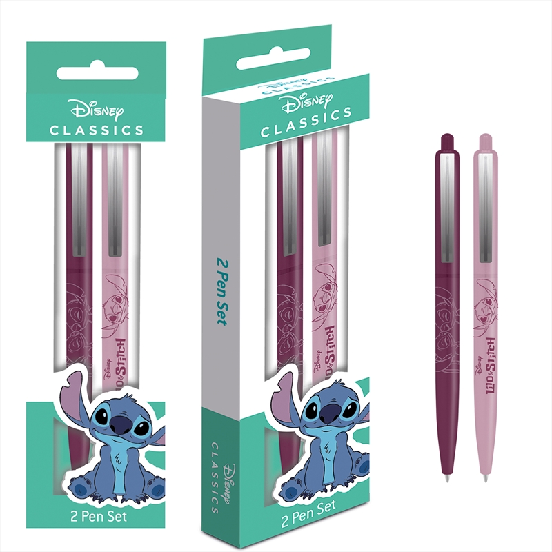 Lilo & Stitch - Watercolour - 2 Pen Set/Product Detail/Pens, Markers & Highlighters