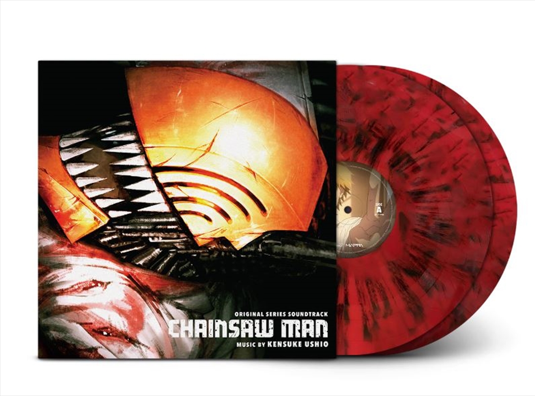 Chainsaw Man - Vibrant Red With Black Splatters Vinyl/Product Detail/Musical