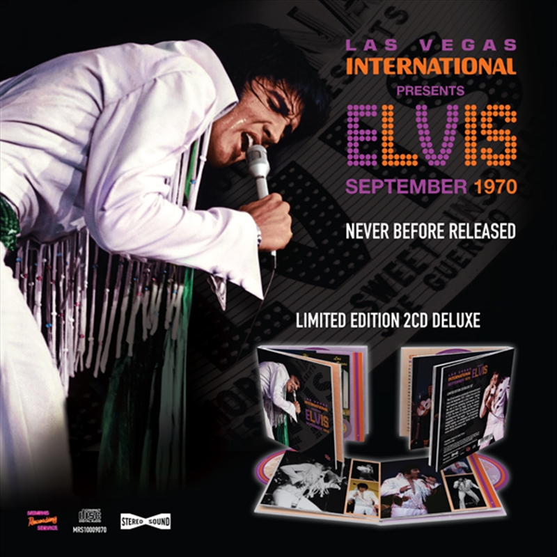 Las Vegas International Presents Elvis – September 1970 (Deluxe 2Cd Digi Book)/Product Detail/Rock/Pop
