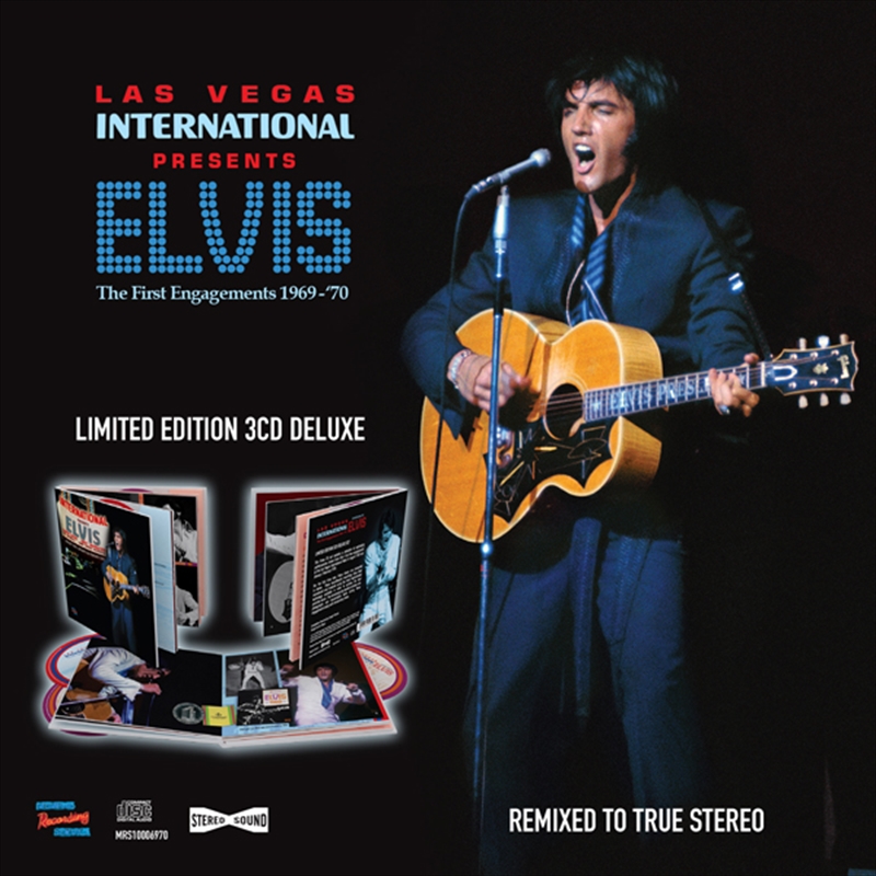 Las Vegas International Presents Elvis - The First Engagements 1969-70 (Deluxe 3Cd Digi Book)/Product Detail/Rock/Pop