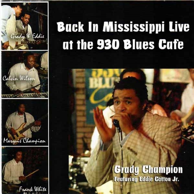 Back In Mississippi: Live At The 930 Blues Club/Product Detail/Rock/Pop