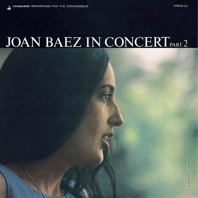 Joan Baez In Concert Part 2/Product Detail/Country