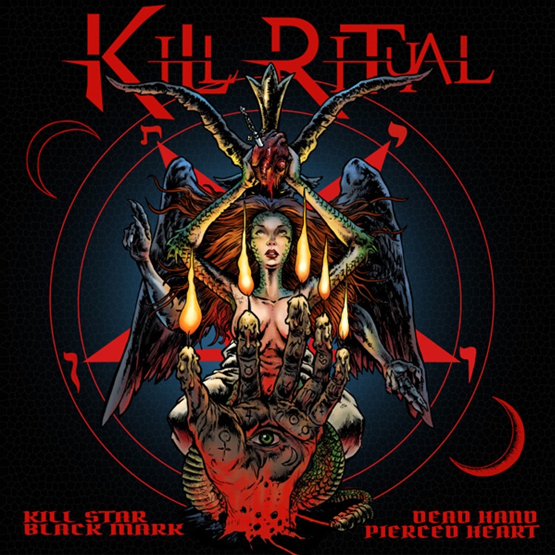 Kill Star Black Mark Dead Hand Pierced Heart/Product Detail/Rock/Pop