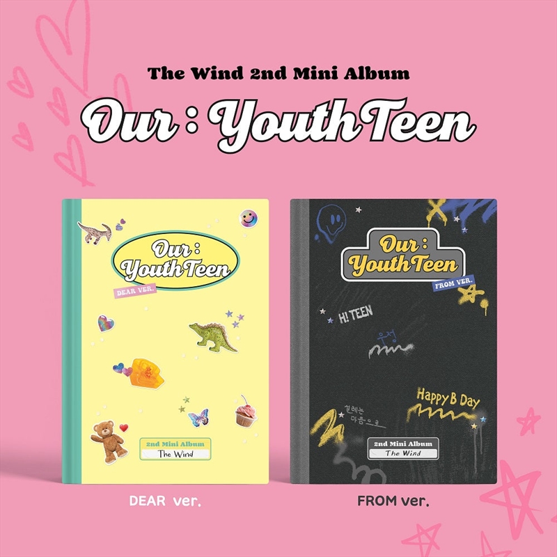 The Wind - 2Nd Mini Album (Our : Youthteen) Random Ver/Product Detail/World