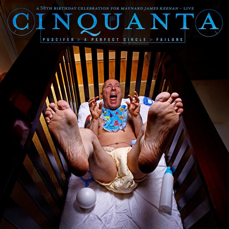 Cinquanta Live - Clear Blue With White Swirl Coloured Vinyl/Product Detail/Hard Rock