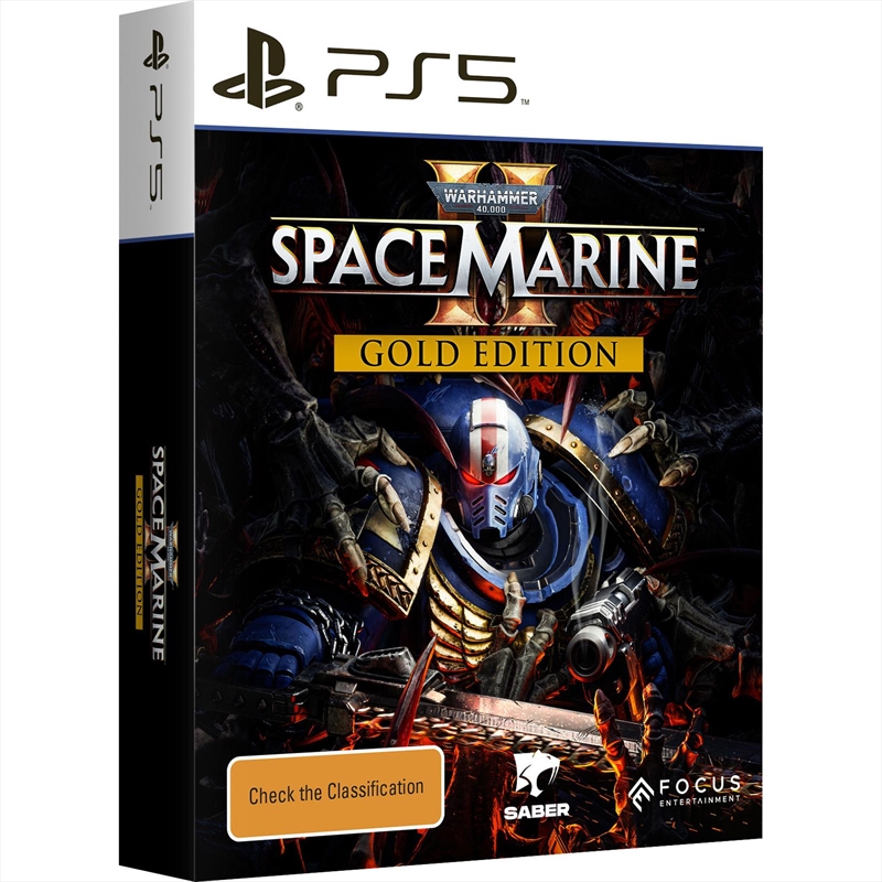 Warhammer 40,000 Space Marine 2 Gold Edition PS5/Product Detail/Action & Adventure