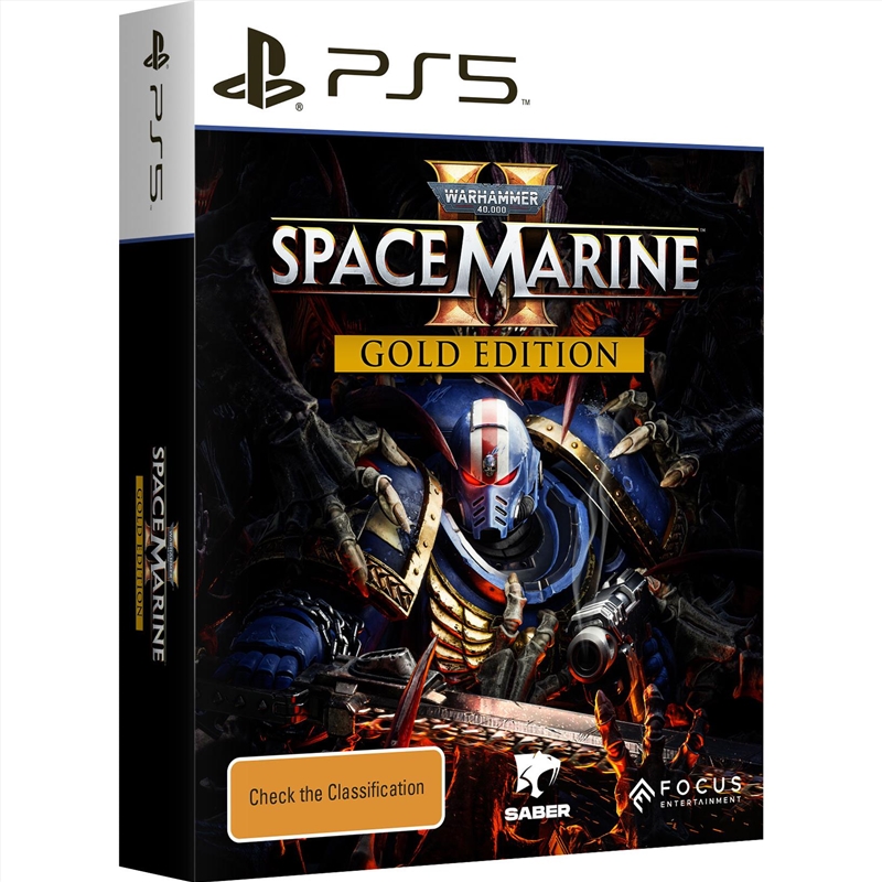 Warhammer 40,000 Space Marine 2 Gold Edition PS5/Product Detail/Action & Adventure