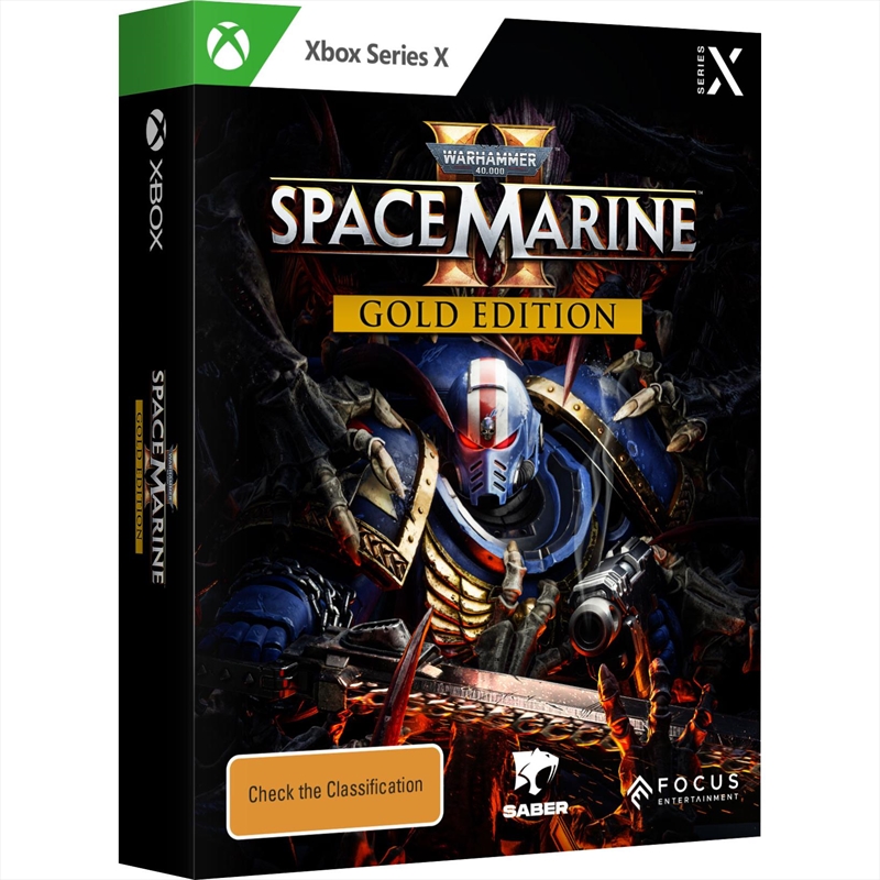 Warhammer 40,000 Space Marine 2 Gold Edition XBX/Product Detail/Action & Adventure