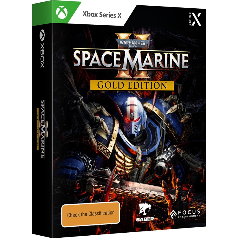 Warhammer 40,000 Space Marine 2 Gold Edition XBX/Product Detail/Action & Adventure